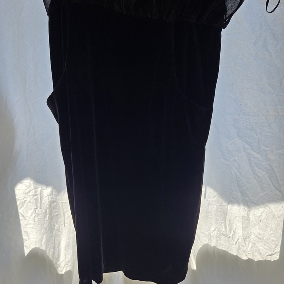 Fancy Velvet Dress EUC - Picture 3 of 8